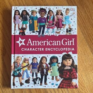 American Girl Character Encyclopedia with Red and White Cover